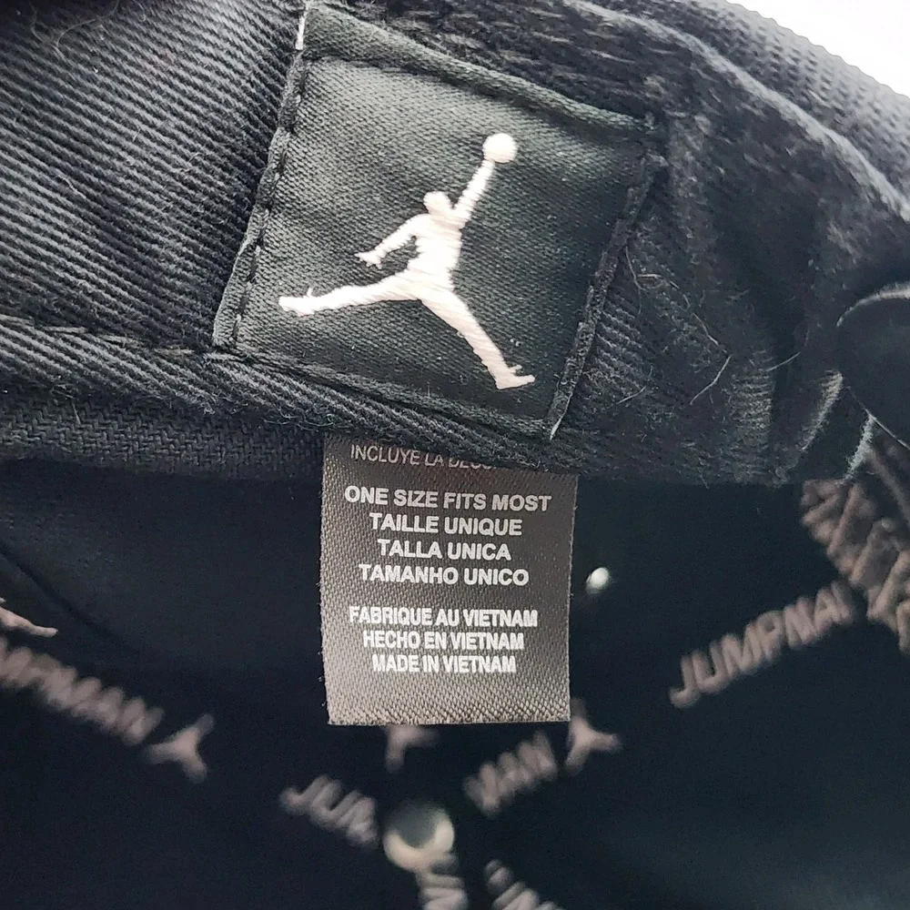 Air Jordan 23 Jumpman‎ Hat Snapback Cap Black Embroidered Logo Nike